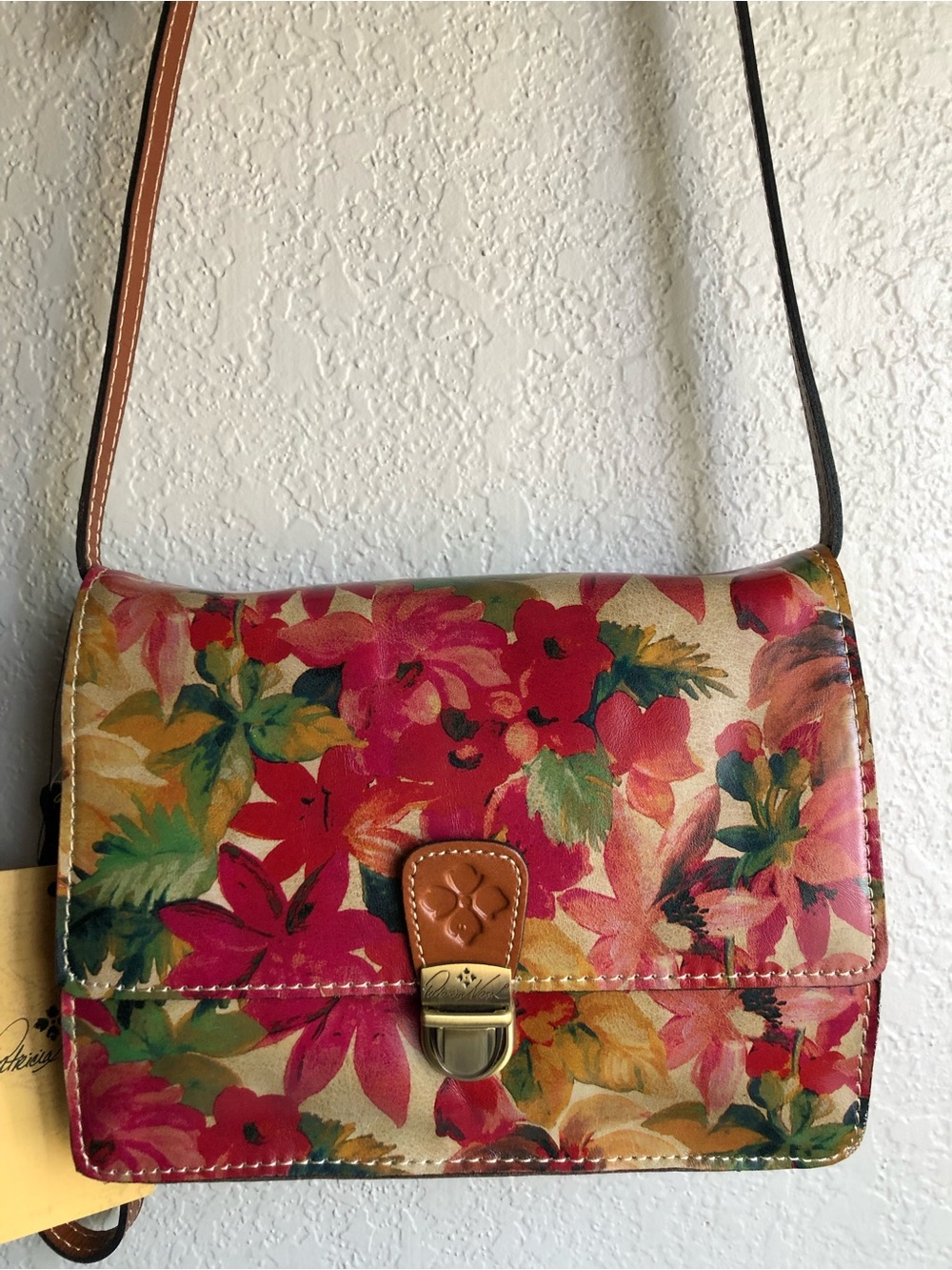 Floral Crossbody Bag in Multi-Color